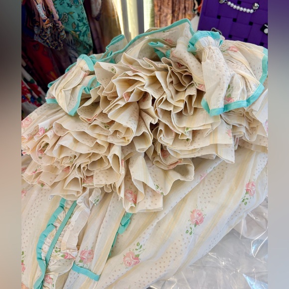 NEW Loveshackfancy Theo Dress Ruffled Cotton Maxi Cottage 4 Freepeople - Picture 14 of 14